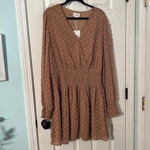 Smocked Swiss Dot Dress